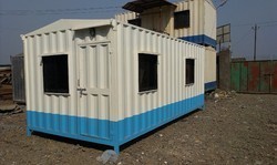 Galvanized portable office cabin